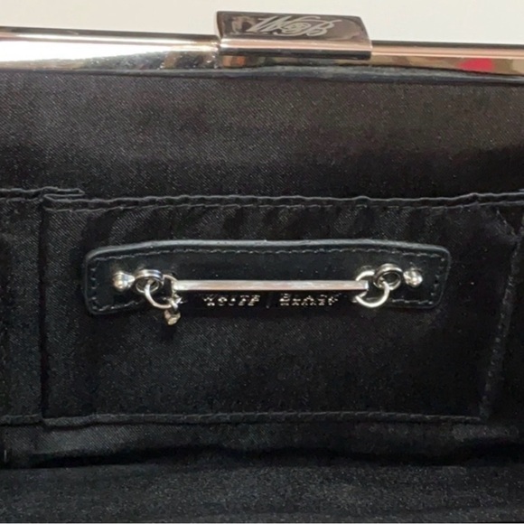 White House Black Market Black Floral Clutch - Picture 13 of 13